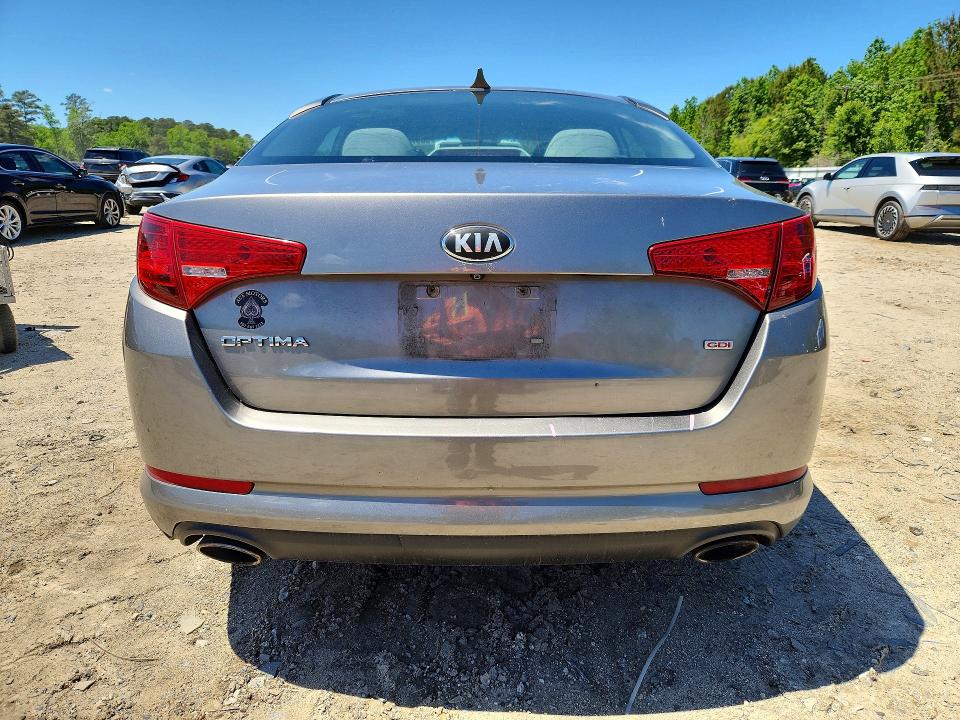 2013 Kia Optima VIN 5XXGM4A73DG164966 COPART salvage auction — FRONT END, Va - Cert Of Title - Salvage, sold $100 on 2026-07-28 (photo 6)