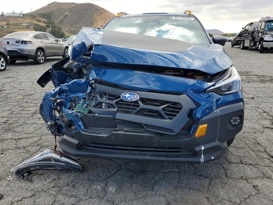 2024 Subaru VIN 4S4GUHU68R3806269 COPART salvage auction — FRONT END, Ca - Salvage Certificate, sold $9,000 on 2026-07-02 (photo 5)
