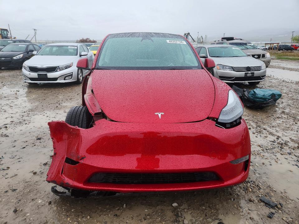 2023 Tesla Model y VIN 7SAYGAEE7PF776892 COPART salvage auction — FRONT END, Ut - Salvage Certificate, sold $12,200 on 2026-07-24 (photo 5)