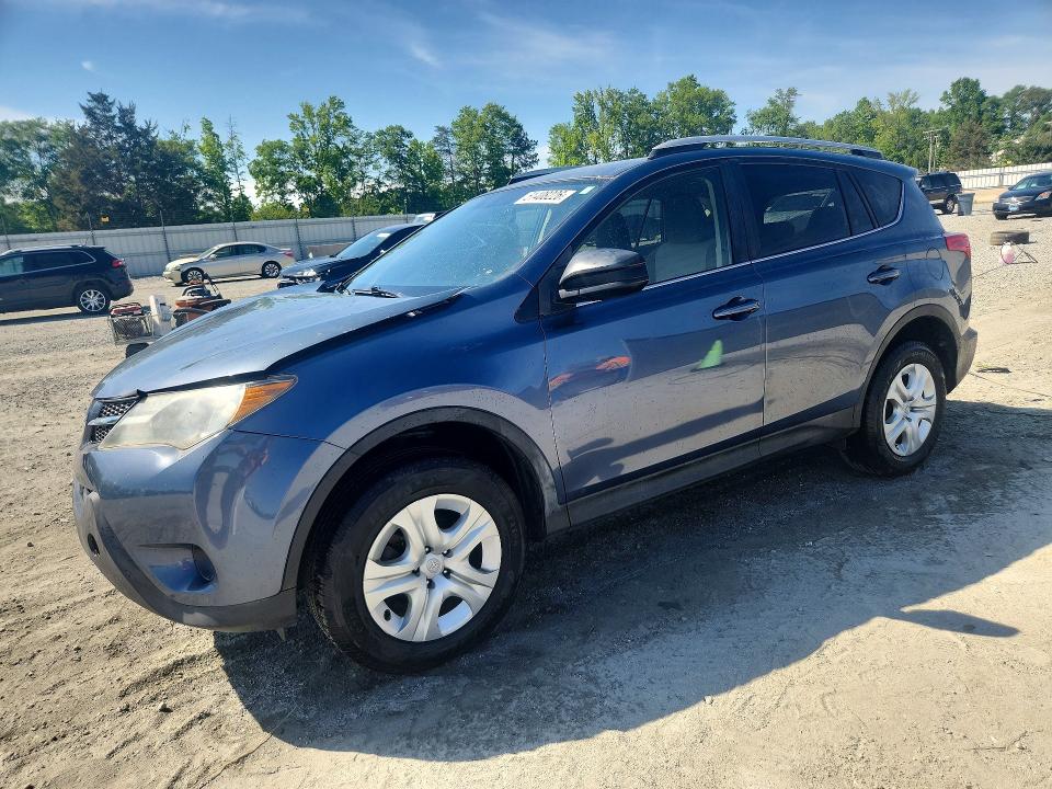 2014 Toyota Rav 4 VIN JTMZFREV0ED032557 COPART salvage auction — FRONT END, Sc - Cert Of Title-Salvage, sold $4,300 on 2026-07-20 (photo 1)