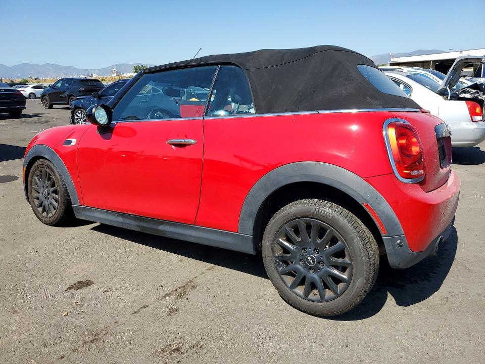 2019 Mini Cooper VIN WMWWG5C54K3H09252 COPART salvage auction — FRONT END, CA, sold $3,600 on 2026-08-24 (photo 2)