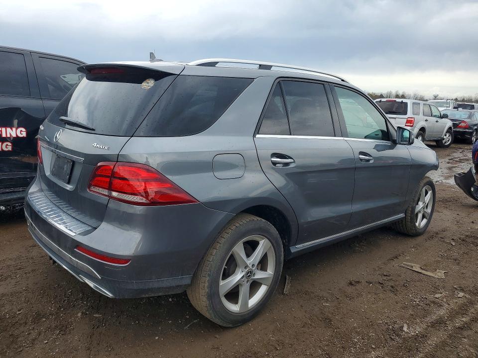 2018 Mercedes-benz Gle VIN 4JGDA5HB6JB017243 COPART salvage auction — FRONT END, Il - Salvage Certificate, sold $7,700 on 2026-07-09 (photo 3)