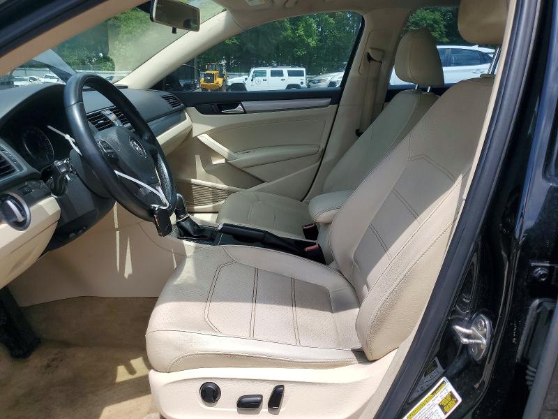 2015 Volkswagen Passat VIN 1VWAS7A38FC122058 COPART salvage auction — FRONT END, Ga - Certificate Of Title, sold $2,050 on 2026-07-09 (photo 7)