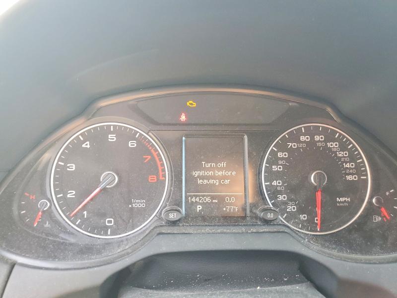 2014 Audi Q5 VIN WA1CFAFP6EA004314 COPART salvage auction — MECHANICAL, Pa - Cert Of Title, sold $1,500 on 2026-07-15 (photo 9)