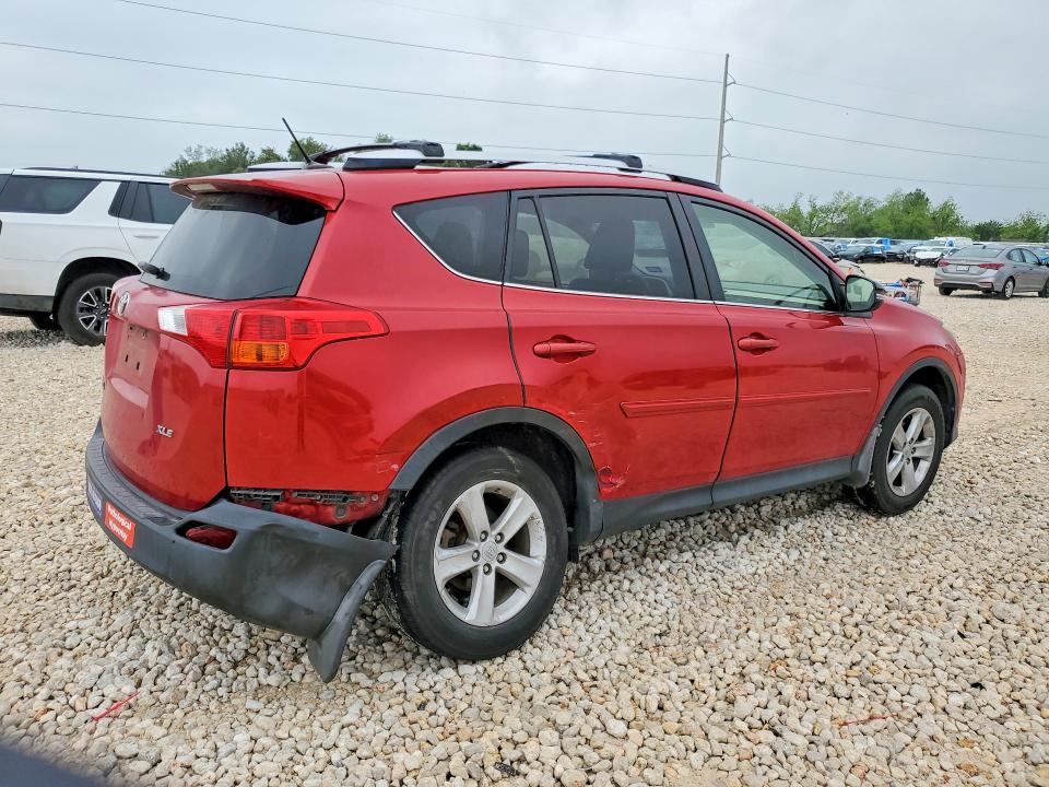 2014 Toyota Rav 4 VIN JTMWFREV7ED027696 COPART salvage auction — REAR END, Tx - Salvage Vehicle Title, sold $5,200 on 2026-07-16 (photo 3)