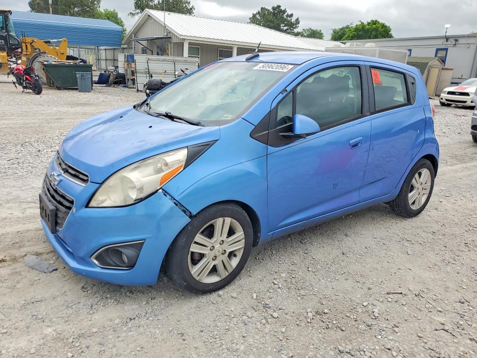 2014 Chevrolet Spark VIN KL8CB6S97EC442259 COPART salvage auction — HAIL, Wv - Salvage Certificate, sold $275 on 2026-07-06 (photo 1)