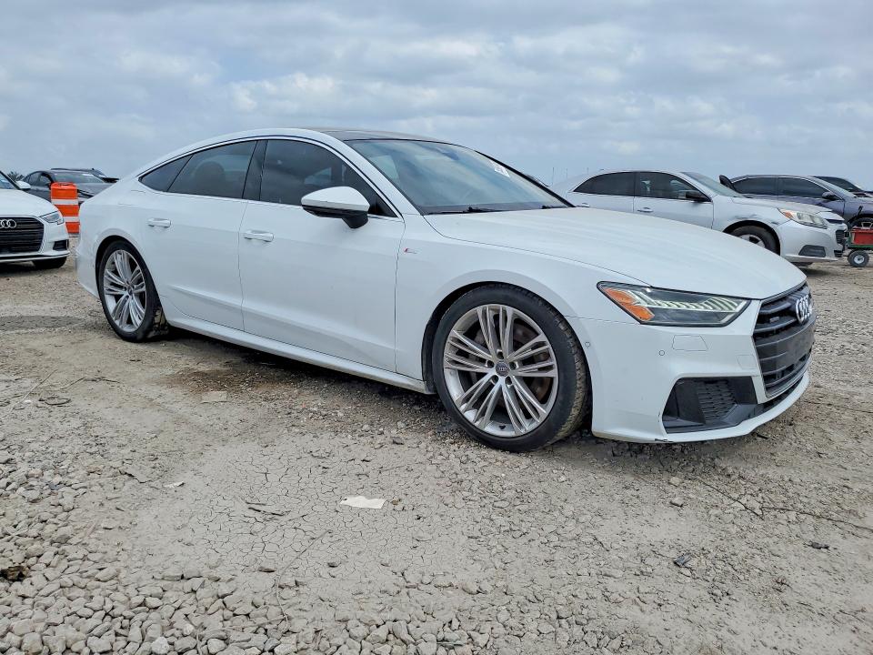 2019 Audi VIN WAUU2AF20KN112407 COPART salvage auction — FRONT END, Tx - Salvage Vehicle Title, sold $10,700 on 2026-07-20 (photo 4)