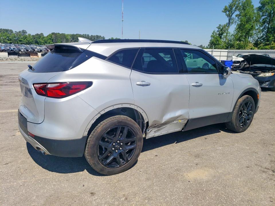 2022 Chevrolet Blazer VIN 3GNKBCR45NS178049 COPART salvage auction — SIDE, Nc - Salvage Certificate Of Title, sold $8,100 on 2026-07-02 (photo 3)