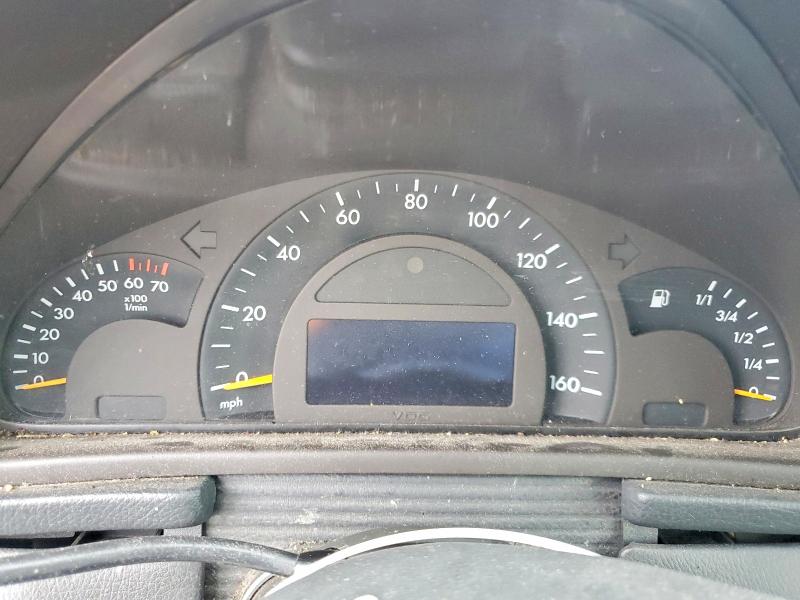 2004 Mercedes-benz C VIN WDBRF61J44E015303 COPART salvage auction — MECHANICAL, MD - PARTS ONLY-NO TITLE LETTER, sold $250 on 2026-08-17 (photo 9)