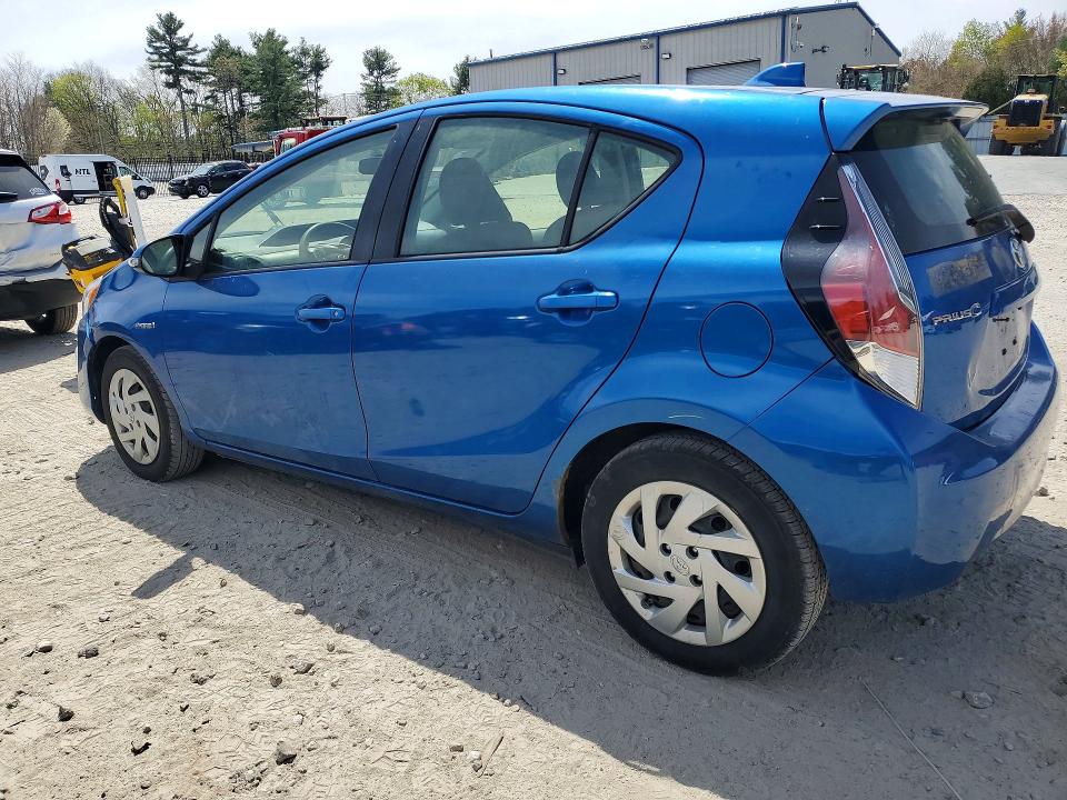 2015 Toyota Prius VIN JTDKDTB30F1101824 COPART salvage auction — MECHANICAL, MA - CERT OF TITLE-RECONSTRCTD COLL, sold $950 on 2026-07-02 (photo 2)