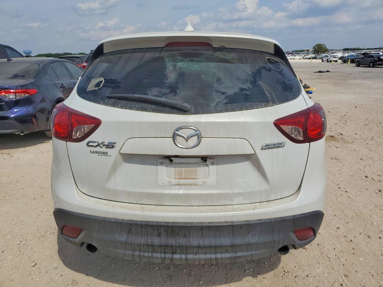 2016 Mazda CX-5 VIN JM3KE2BY7G0787412 COPART salvage auction — Front End, TX - SALVAGE VEHICLE TITLE (P), sold $3,100 on 2026-07-09 (photo 6)