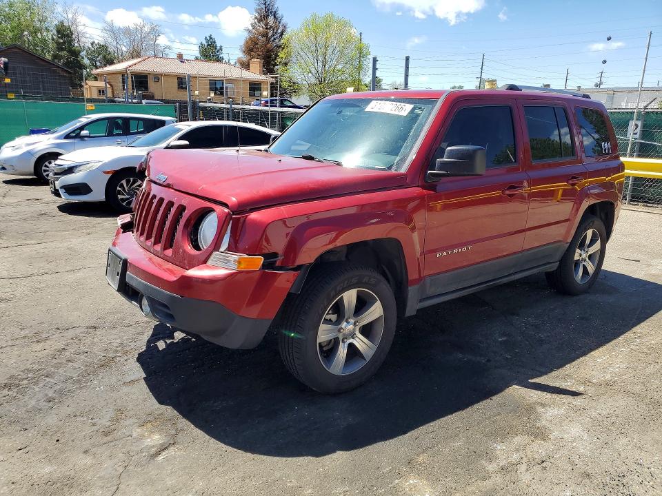 2016 Jeep Liberty (patriot) VIN 1C4NJRFB1GD709202 — COPART salvage auction photo