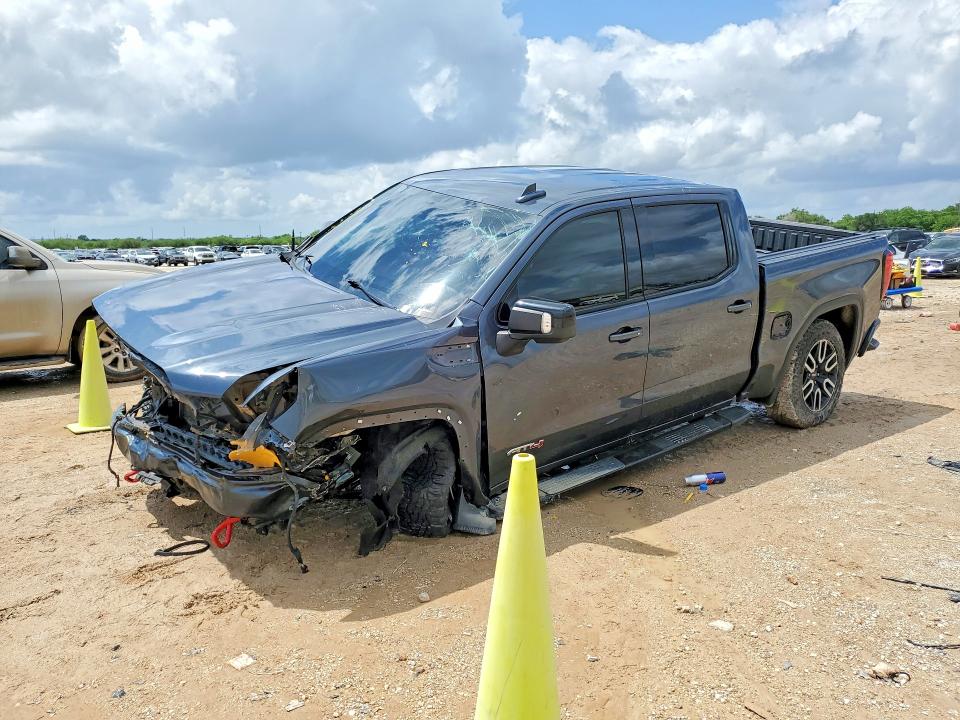 2021 Gmc SIERRA VIN 1GTP9EEL6MZ385926 COPART salvage auction — FRONT END, Tx - Salvage Vehicle Title, sold $6,700 on 2026-07-09 (photo 1)