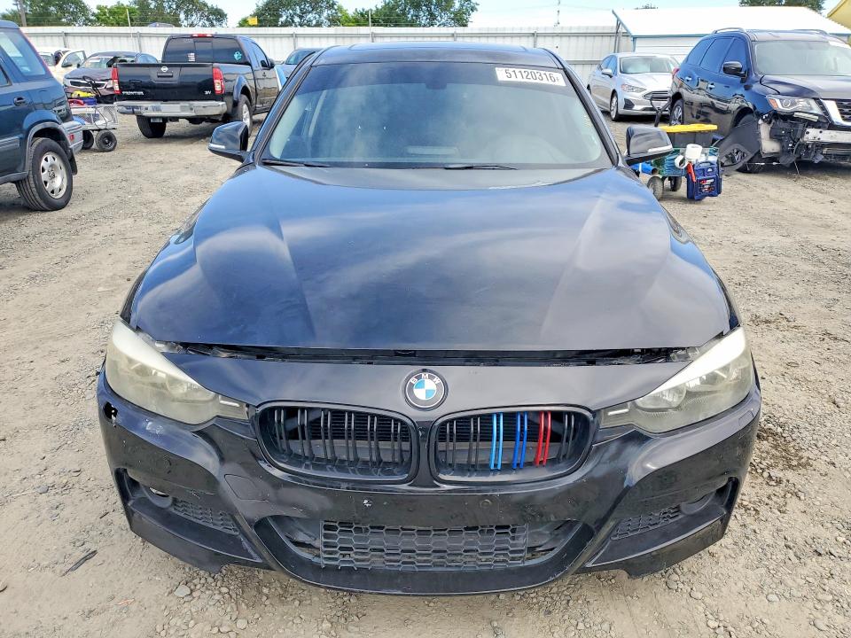 2014 BMW 3 series VIN WBA3C1G56ENR50026 COPART salvage auction — SIDE, Ca - Salvage Certificate, sold $15 on 2026-07-30 (photo 5)