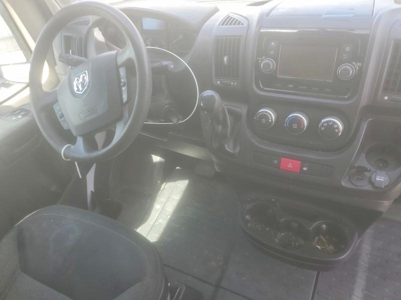2019 Ram Promaster 2500 VIN 3C6TRVCG2KE522865 COPART salvage auction — MINOR DENT/SCRATCHES, TX - CERTIFICATE OF TITLE, sold $1,450 on 2026-07-09 (photo 8)