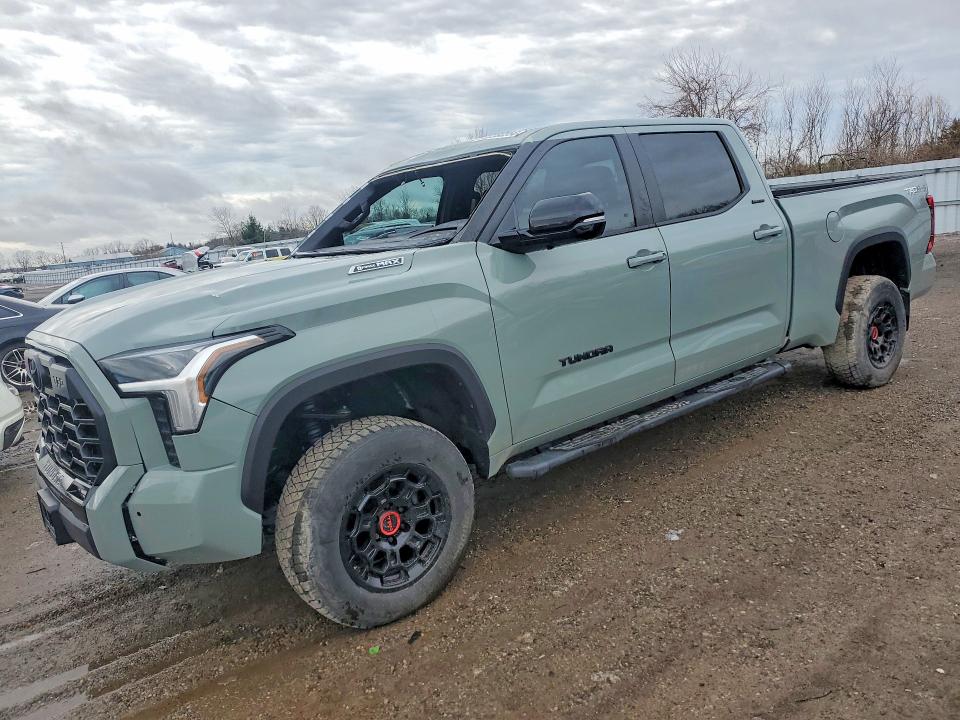 2025 Toyota Tundra VIN 5TFWC5EC4SX008341 COPART salvage auction — FRONT END, On - Permit Salvage, sold $37,250 on 2026-07-23 (photo 1)
