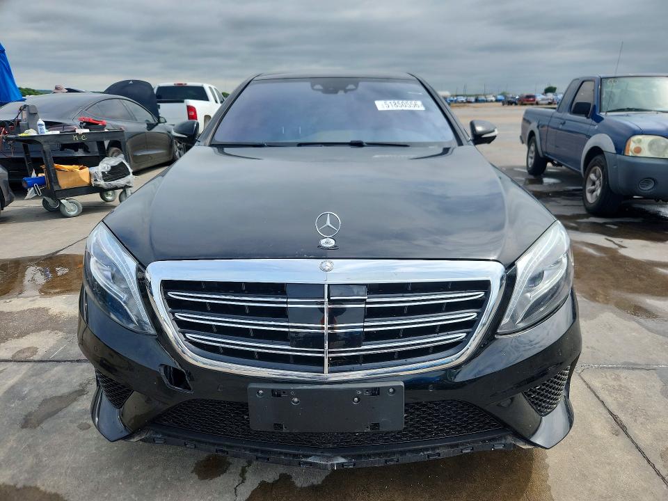 2014 Mercedes-benz S-klasse VIN WDDUG8CBXEA063087 COPART salvage auction — FRONT END, Tx - Certificate Of Title (P), sold $9,400 on 2026-07-29 (photo 5)