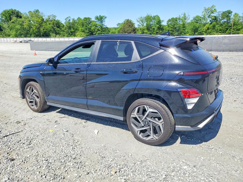 2025 Hyundai Kona VIN KM8HB3A39SU187933 COPART salvage auction — FRONT END, SC - CERT OF TITLE-SALVAGE, sold $7,100 on 2026-07-06 (photo 2)