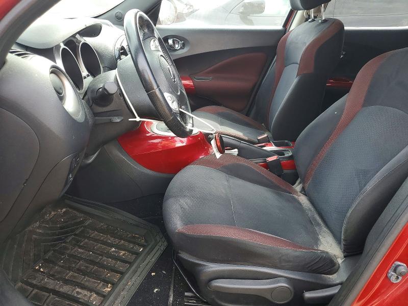2013 Nissan Juke VIN JN8AF5MV7DT227247 COPART salvage auction — FRONT END, Il - Salvage Certificate, sold $450 on 2026-07-14 (photo 7)