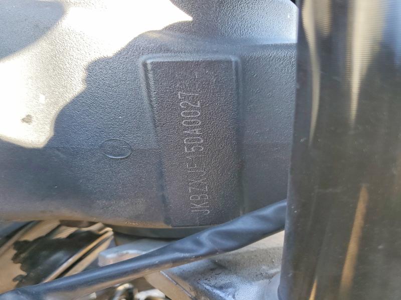 2013 Kawasaki VIN JKBZXJE15DA002732 COPART salvage auction — FRONT END, Nv - Salvage Title, sold $750 on 2026-07-07 (photo 9)