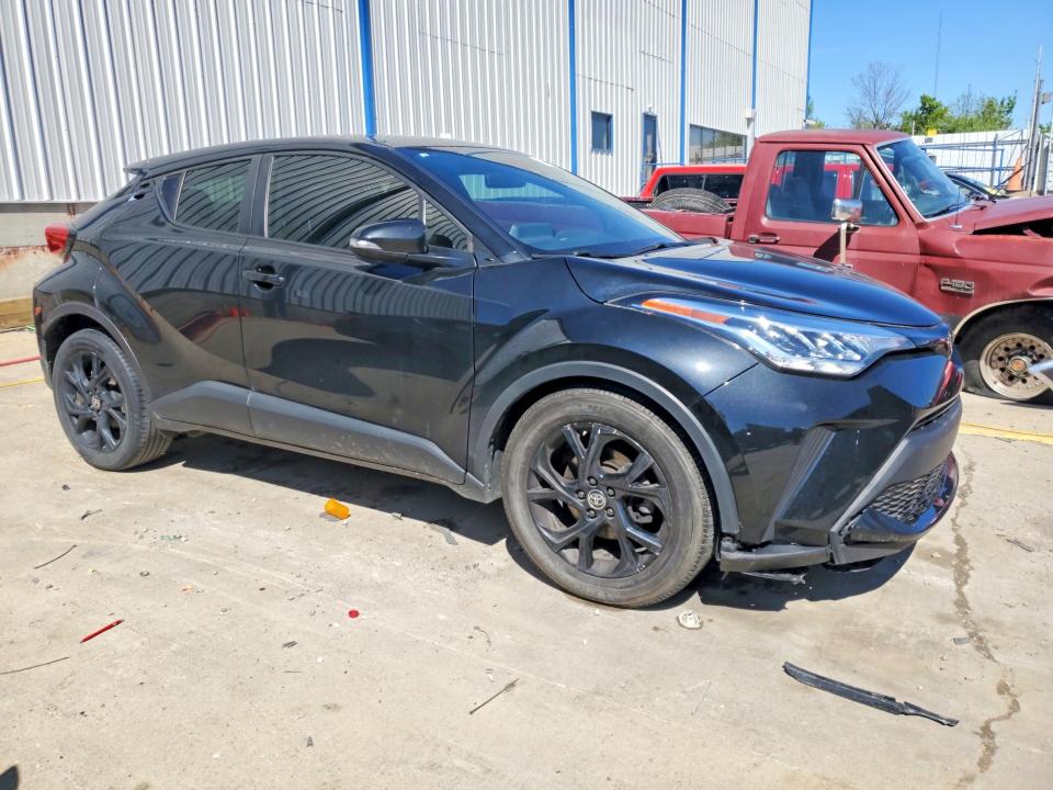 2021 Toyota C-hr VIN JTNKHMBX9M1117381 COPART salvage auction — FRONT END, Ky - Cert Of Title-Salvage, sold $175 on 2026-07-29 (photo 4)