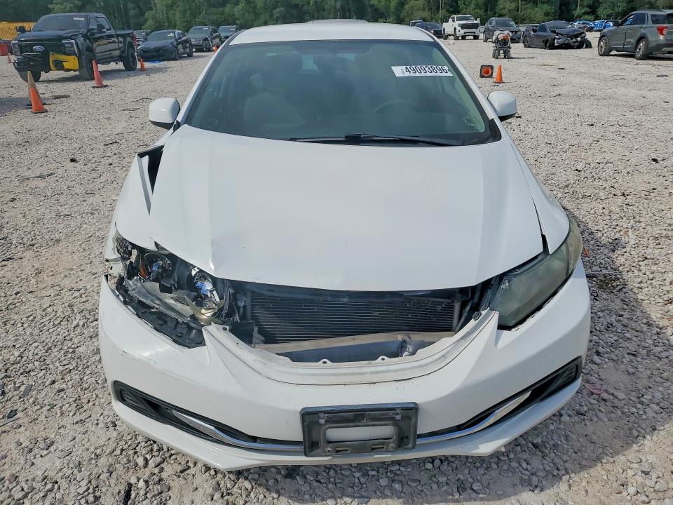 2013 Honda Civic VIN 2HGFB2F56DH561597 COPART salvage auction — FRONT END, Tx - Certificate Of Title, sold $3,350 on 2026-07-02 (photo 5)