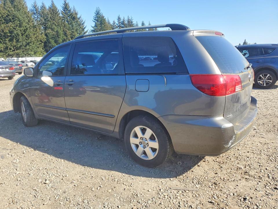 2004 Toyota Sienna VIN 5TDZA23C25S263830 COPART salvage auction — MECHANICAL, Wa - Aff Of Loss/Rel Of Interest, sold $350 on 2026-07-24 (photo 2)