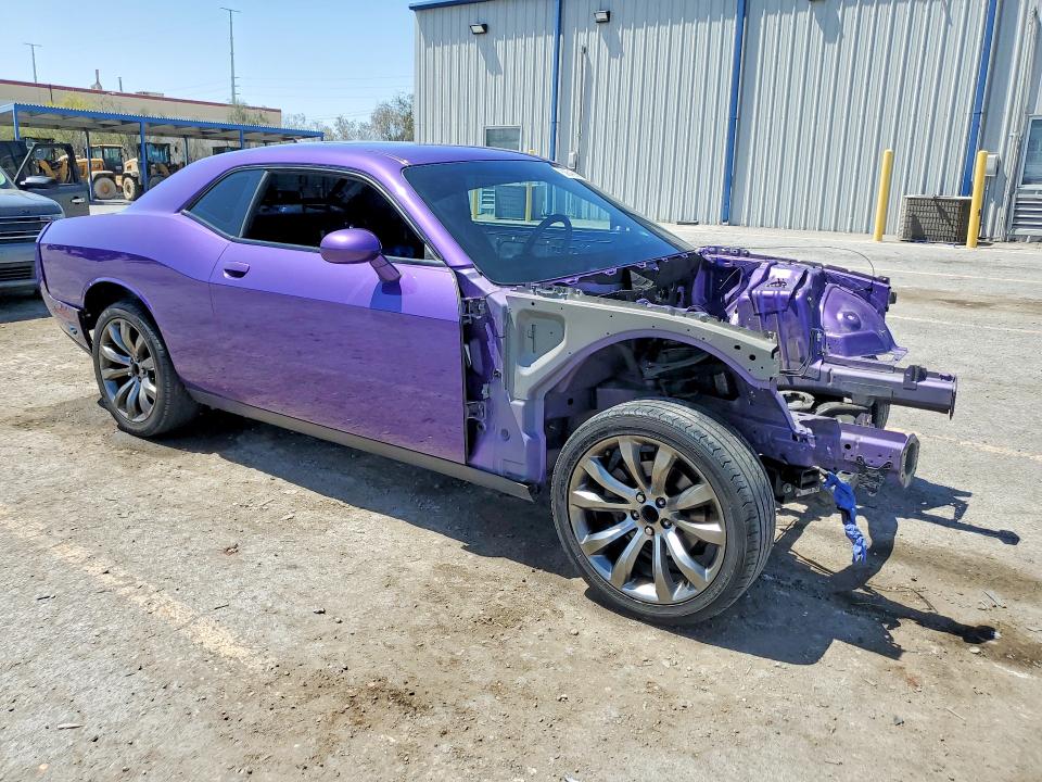 2016 Dodge Challenger VIN 2C3CDZDJ7GH192939 COPART salvage auction — VANDALISM, Nv - Non-Repairable Vehicle Cert, sold $150 on 2026-07-02 (photo 4)
