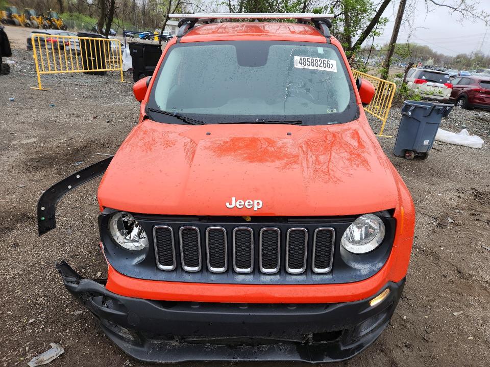 2017 Jeep VIN ZACCJBBB6HPG32222 COPART salvage auction — SIDE, Md - Cert Of Salvage > 75% Damage, sold $625 on 2026-07-30 (photo 5)