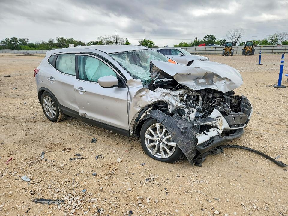 2021 Nissan Rogue VIN JN1BJ1AW3MW668556 COPART salvage auction — FRONT END, Tx - Salvage Vehicle Title, sold $175 on 2026-07-30 (photo 4)