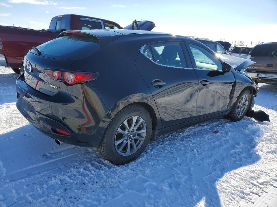 2023 Mazda 3 VIN JM1BPBLM2P1609576 COPART salvage auction — FRONT END, Ab - Bos - Salvage, sold $1,150 on 2026-07-14 (photo 3)