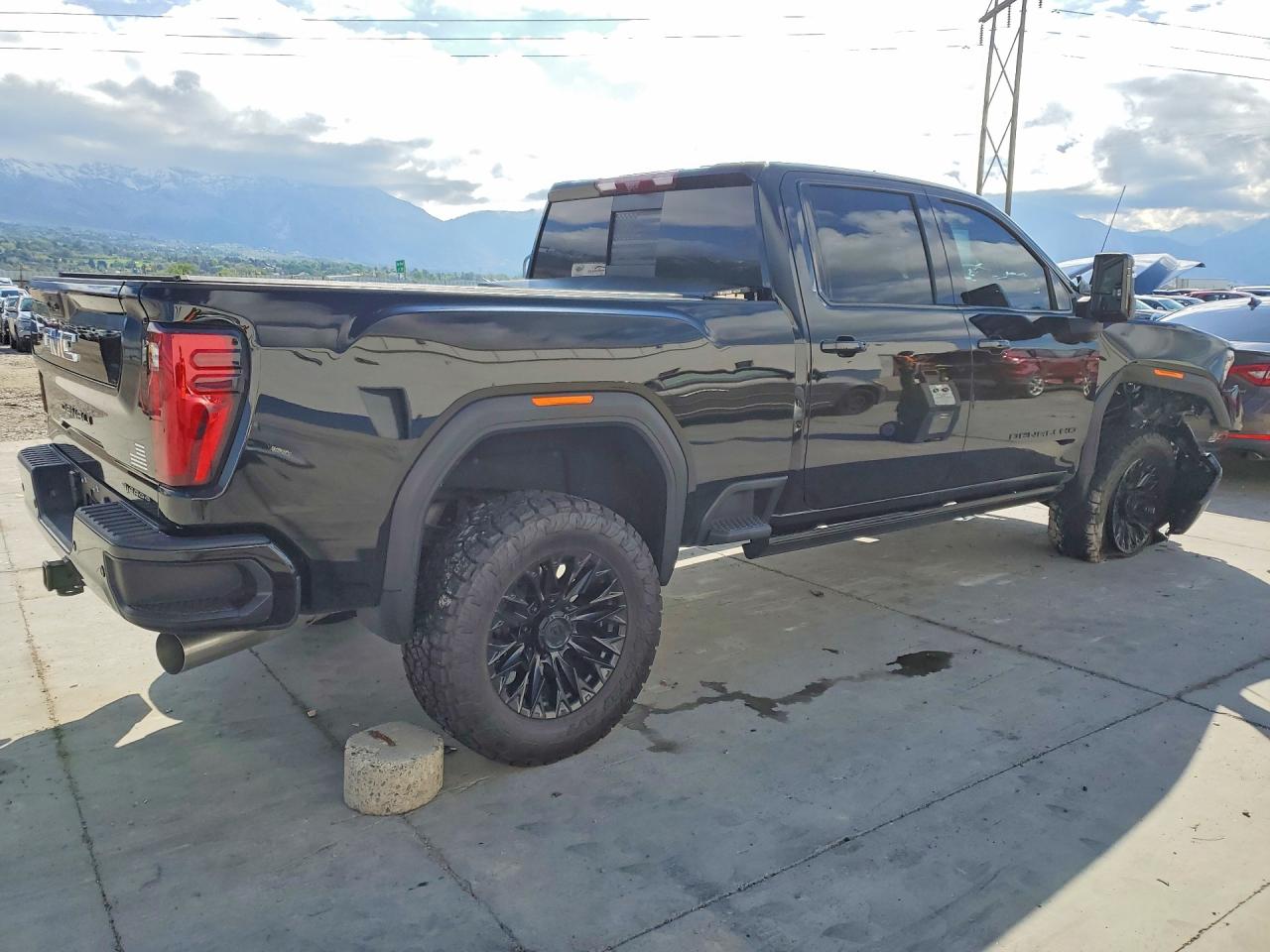 2026 GMC Sierra VIN 1GT4UYEY2TF203816 COPART salvage auction — Front End, UT - SALVAGE CERTIFICATE, sold $33,500 on 2026-06-29 (photo 3)
