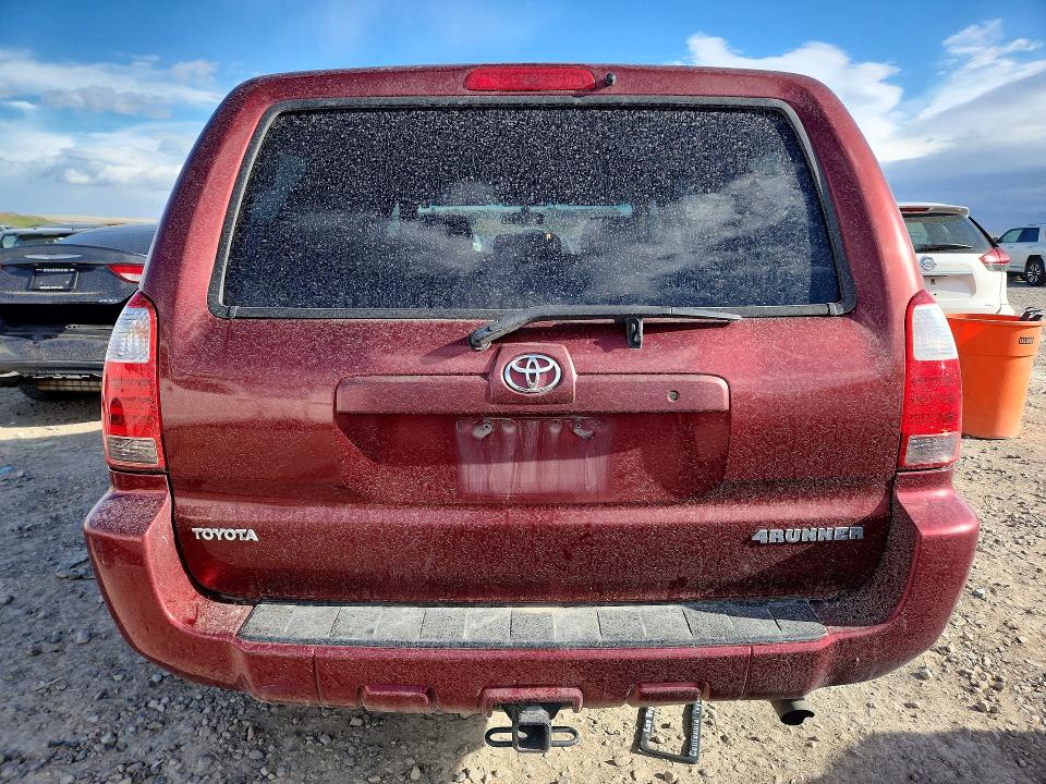 2006 Toyota 4runner VIN JTEZU14RX68064157 COPART salvage auction — MINOR DENT/SCRATCHES, Ut - Certificate Of Title, sold $3,000 on 2026-07-21 (photo 6)