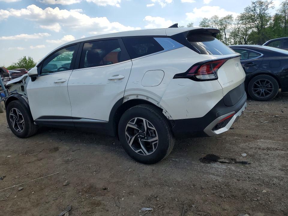 2025 Kia Sportage VIN KNDPUCDF0S7352878 COPART salvage auction — FRONT END, Md - Cert Of Salvage > 75% Damage, sold $200 on 2026-07-23 (photo 2)