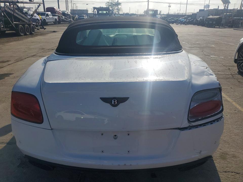 2014 Bentley Continental VIN SCBGC3ZA9EC094424 COPART salvage auction — FRONT END, Nv - Dis/Dlr/Exp Only Salvage Title, sold $12,200 on 2026-09-02 (photo 6)