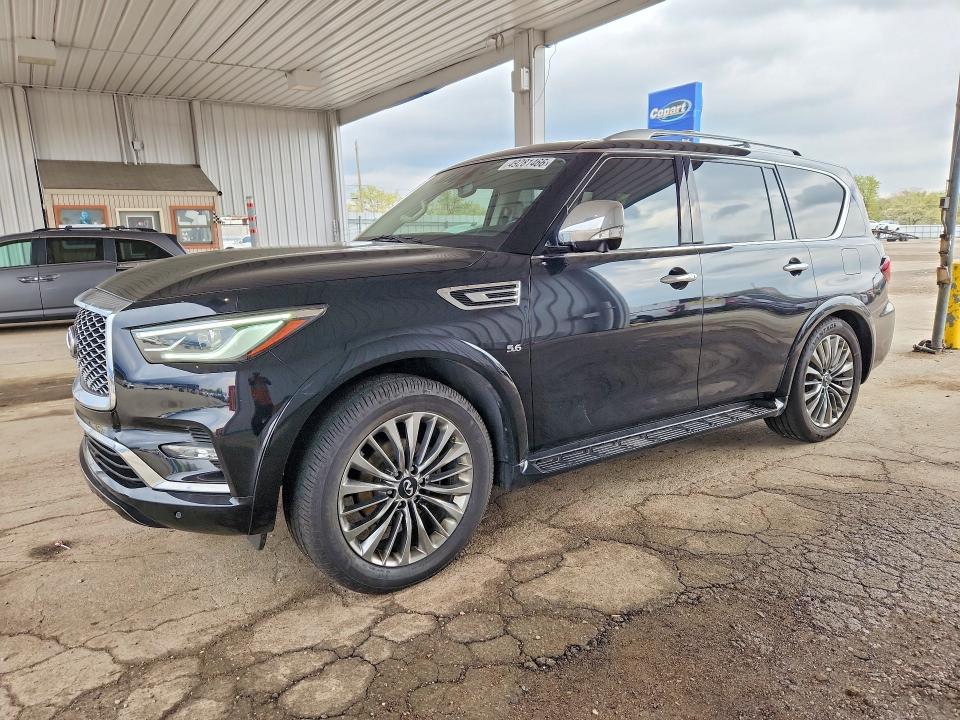2019 Infiniti Qx80 VIN JN8AZ2NE9K9234909 COPART salvage auction — SIDE, In - Cert Of Title-Salvage Title, sold $4,950 on 2026-07-27 (photo 1)