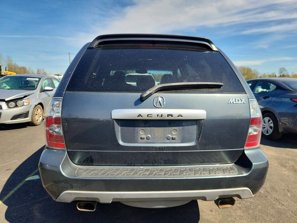 2005 Acura Mdx VIN 2HNYD18695H504064 COPART salvage auction — FRONT END, Or - Salvage Title Certificate, sold $375 on 2026-07-04 (photo 6)