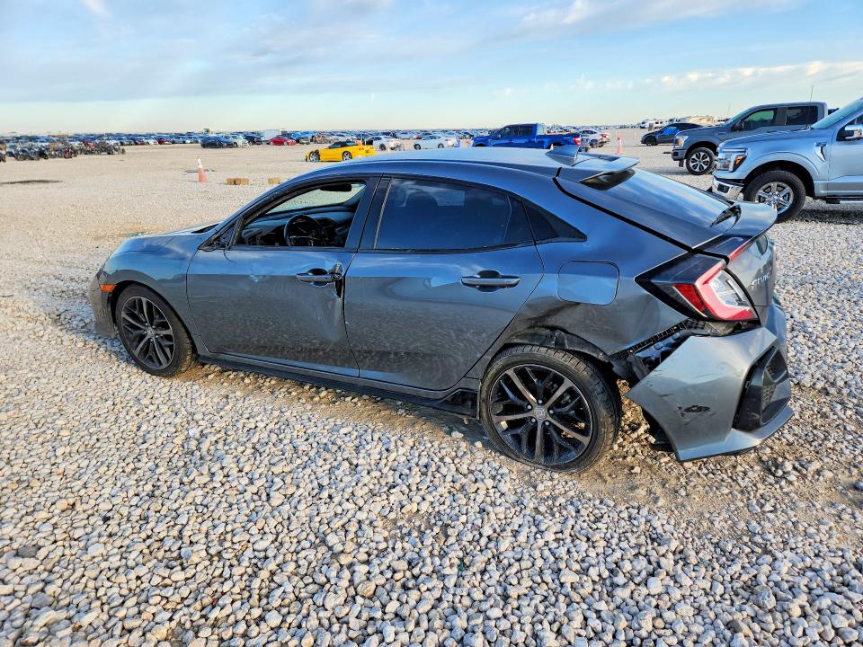 2021 Honda Civic VIN SHHFK7H41MU227689 COPART salvage auction — REAR END, TX - SALVAGE VEHICLE TITLE, sold $4,100 on 2026-07-09 (photo 2)