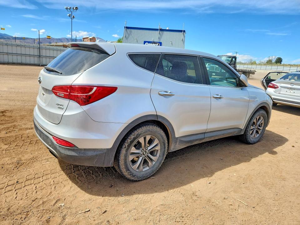 2015 Hyundai Santa fe VIN 5XYZTDLB1FG292697 COPART salvage auction — FRONT END, Co - Salvage Title, sold $1,750 on 2026-07-13 (photo 3)