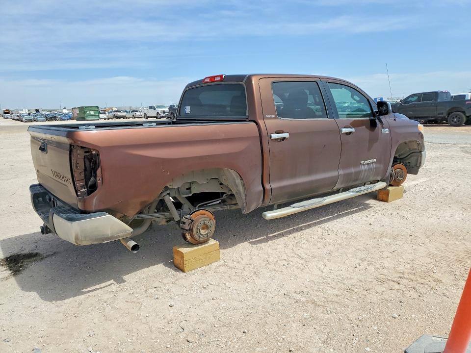 2016 Toyota Tundra VIN 5TFFW5F19GX206280 COPART salvage auction — STRIPPED, Tx - Certificate Of Title, sold $5,700 on 2026-07-15 (photo 3)