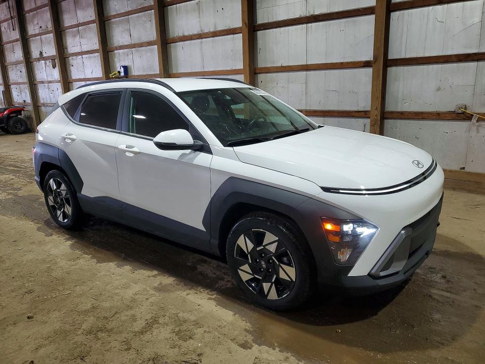 2024 Hyundai Kona VIN KM8HC3AB1RU121634 COPART salvage auction — HAIL, Oh - Cert Of Title-Salvage, sold $9,500 on 2026-07-06 (photo 4)