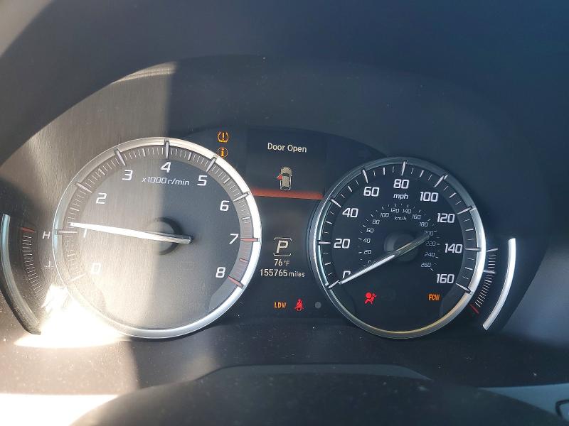2014 Acura Mdx VIN 5FRYD4H47EB042873 COPART salvage auction — FRONT END, Ok - Certificate Of Title, sold $3,150 on 2026-07-24 (photo 9)
