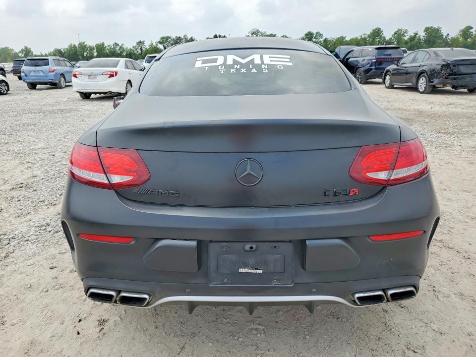2017 Mercedes-benz C-klasse VIN WDDWJ8HB6HF450178 COPART salvage auction — FRONT END, TX - SALVAGE VEHICLE TITLE, sold $8,500 on 2026-07-10 (photo 6)