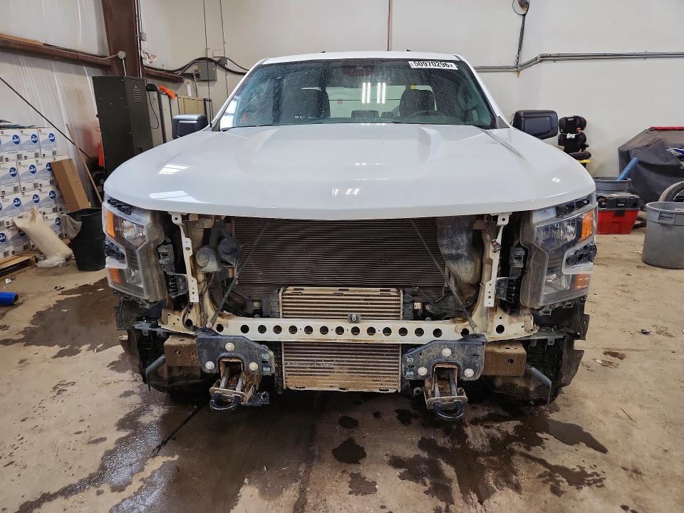 2022 Chevrolet Silverado VIN 1GCRDAEK5NZ525103 COPART salvage auction — FRONT END, Ab - Bos - Nonrepairable, sold $6,600 on 2026-07-09 (photo 5)