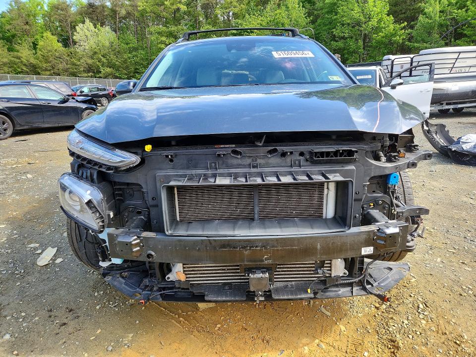 2021 Hyundai VIN KM8K5CA50MU730331 COPART salvage auction — FRONT END, Md - Cert Of Salvage > 75% Damage, sold $2,250 on 2026-07-28 (photo 5)