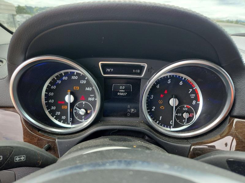2015 Mercedes-benz Gl-klasse VIN 4JGDF6EE9FA501944 COPART salvage auction — MECHANICAL, Ca - Dis/Dlr/Exp Only Clean Title, sold $2,900 on 2026-07-21 (photo 9)