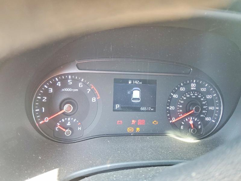 2020 Kia Soul VIN KNDJ23AU1L7715818 COPART salvage auction — FRONT END, MI - CERTIFICATE OF TITLE, sold $1,150 on 2026-07-11 (photo 9)