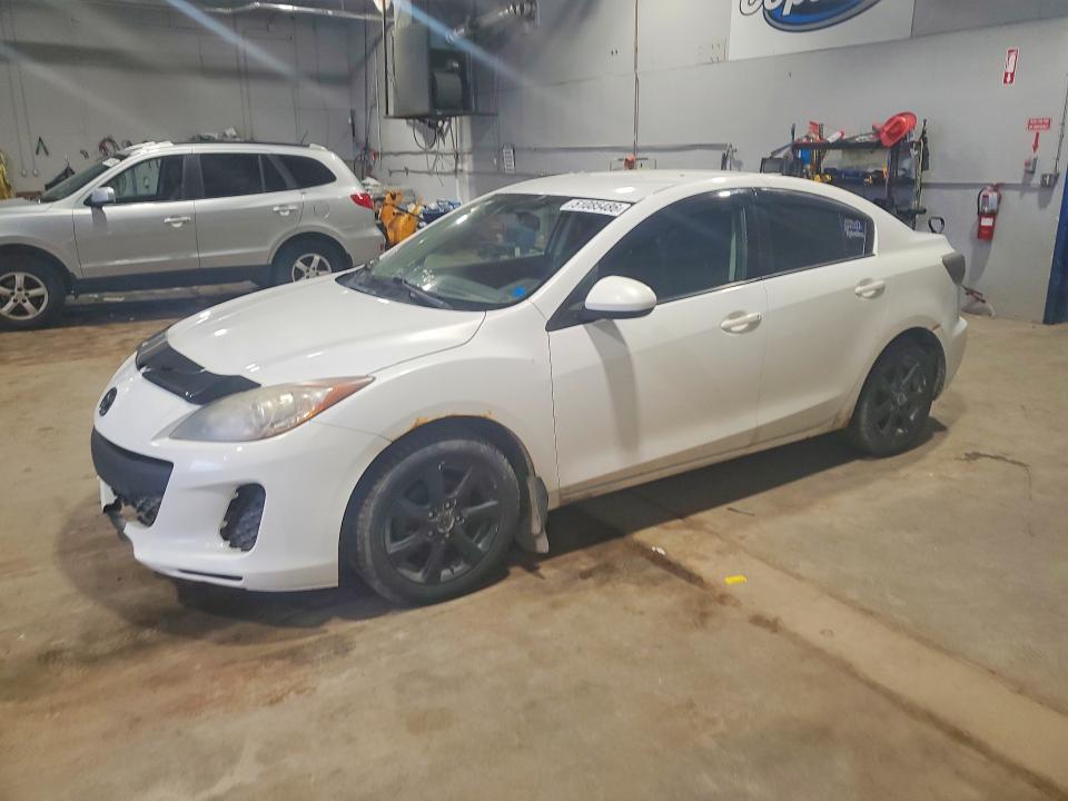 2013 Mazda 3 VIN JM1BL1UF1D1736062 COPART salvage auction — FRONT END, NB - SALVAGE TITLE, sold $325 on 2026-07-09 (photo 1)