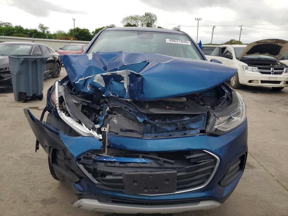 2020 Chevrolet Trax VIN 3GNCJPSB9LL181910 COPART salvage auction — FRONT END, Tx - Salvage Vehicle Title, sold $1,100 on 2026-07-09 (photo 5)