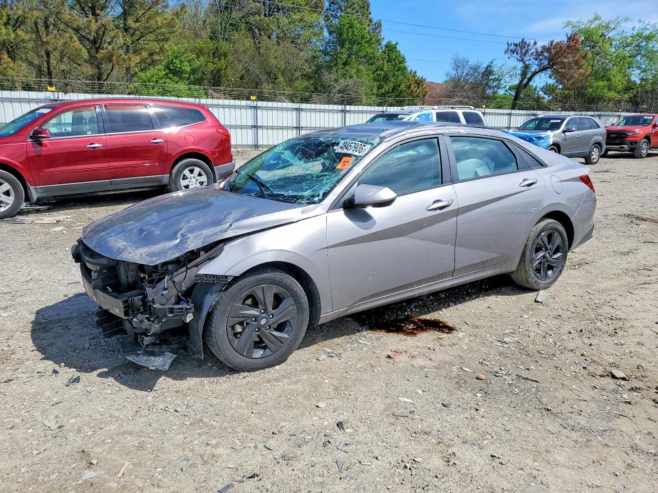 2023 Hyundai Elantra VIN KMHLM4AG4PU578895 COPART salvage auction — FRONT END, Va - Cert Of Title - Salvage, sold $2,000 on 2026-07-14 (photo 1)